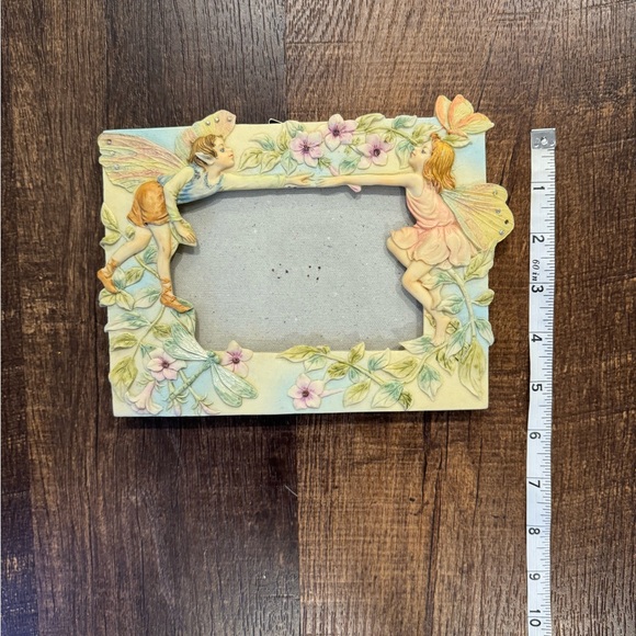 Ceramic fairy frame - Picture 3 of 4